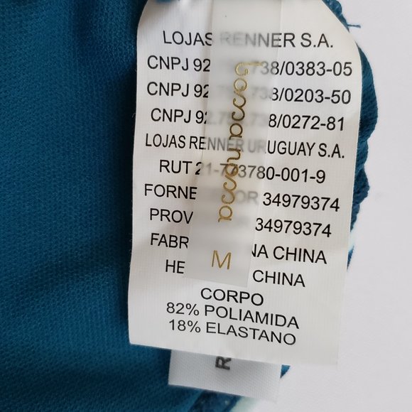 Bossa Nossa Embroidery Triangle Bra Cheeky Side Tie 2pc Set M - Picture 9 of 15